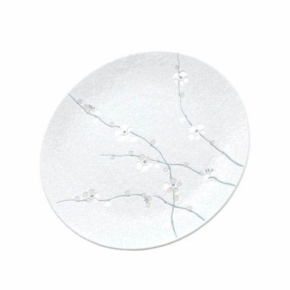 225516 jidelni talir white blossom 28 cm bila keramika mij