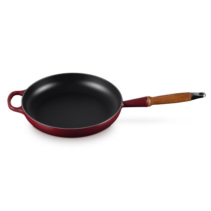 224661 panev na smazeni signature 28 cm garnet litina le creuset