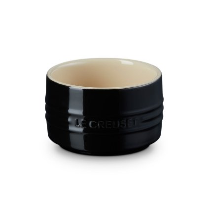 224691 ramekin 9 cm 200 ml black onyx kamenina le creuset