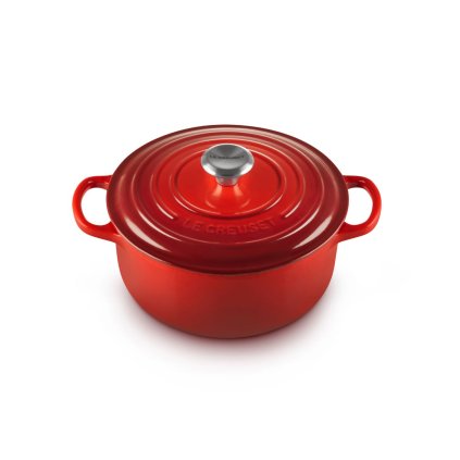 224475 kastrol signature 20 cm 2 4 l cerise litina le creuset