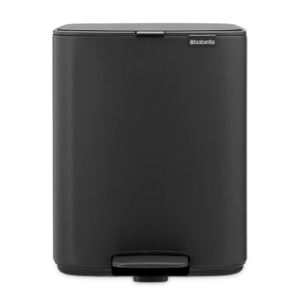 225882 pedalovy odpadkovy kos bo 12 l mineralni seda ocel brabantia