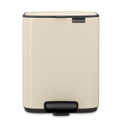 226011 pedalovy odpadkovy kos bo 7 l jemne bezova ocel brabantia