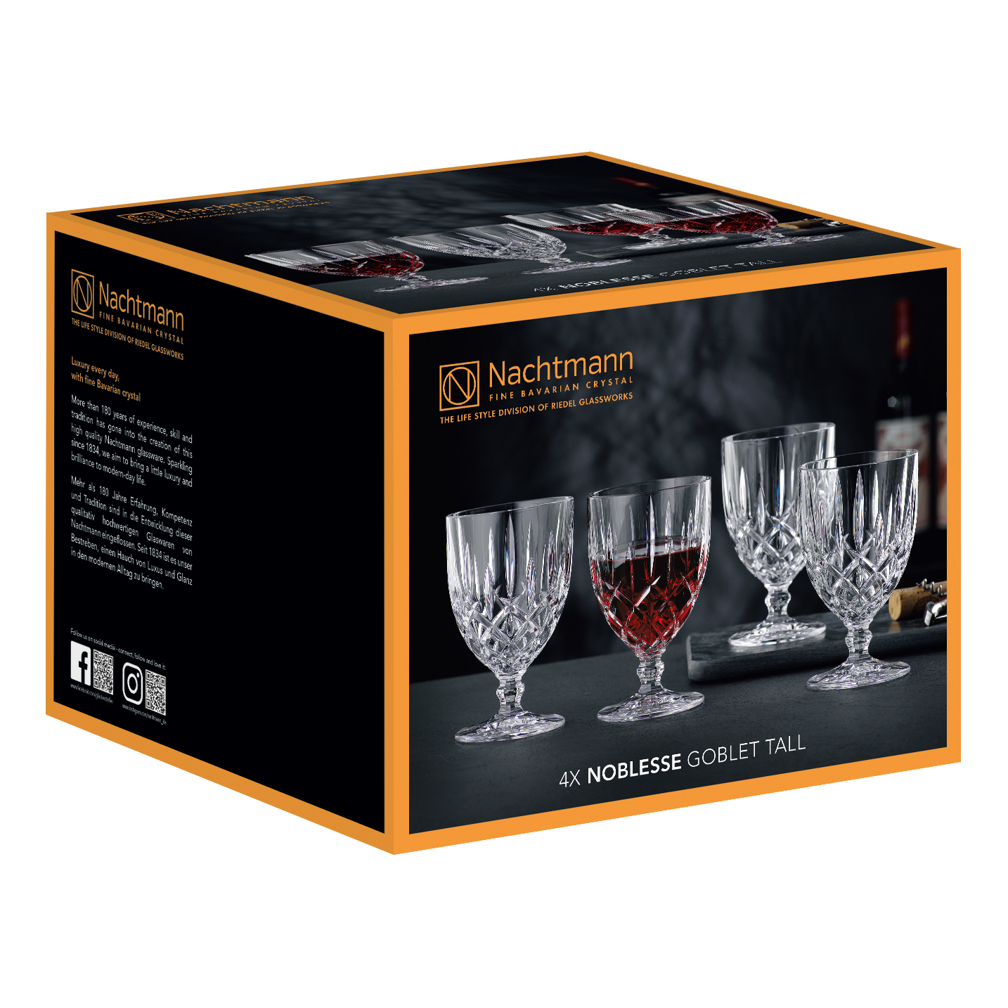 Kozarec za kuhano vino NOBLESSE GOBLET, 355 ml, set 4 kosov, Nachtmann