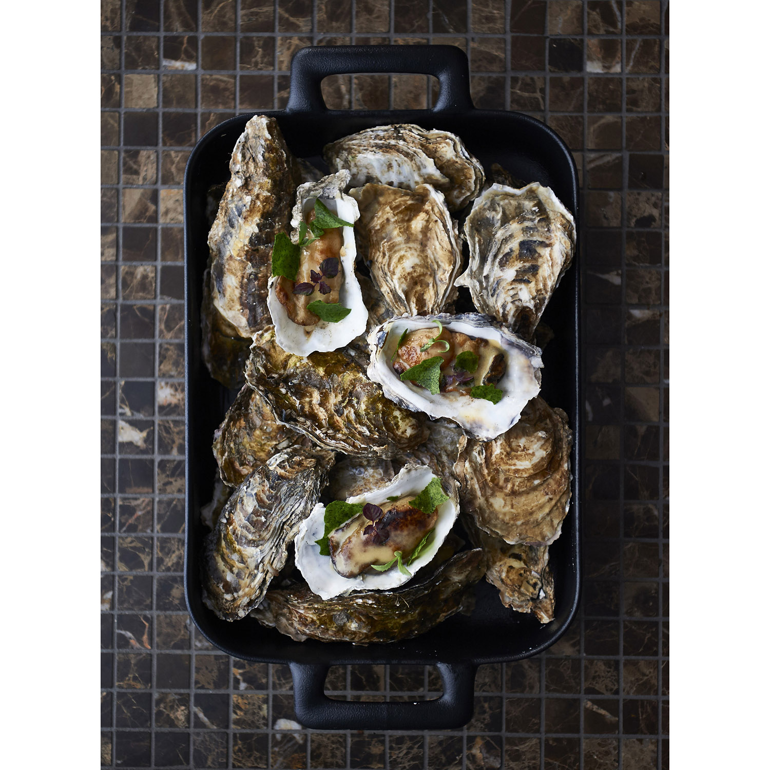 Pekač za pečico BELLE CUISINE, 2,5 l, pravokotna, mat črna, porcelan, REVOL
