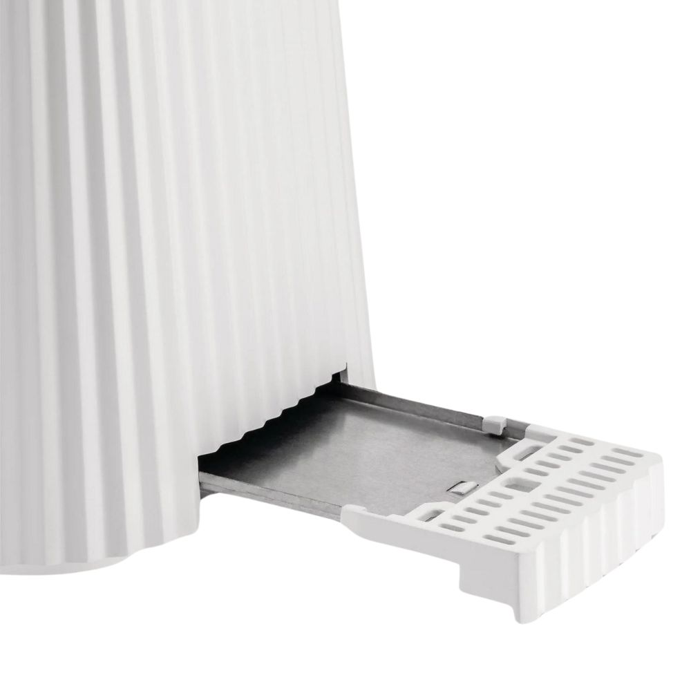 Opekač kruha PLISSÉ XXL 46 cm, bela, plastika, Alessi