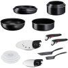 Set namizne posode INGENIO EASY ON L1599702 Tefal 17 kos.
