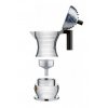 Moka kafetiera espresso PULCINA, 70 ml, rdeč, Alessi