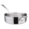 Ponev za praženje M'COOK, 28 cm, iz nerjavečega jekla, Mauviel