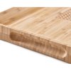 Deska za rezanje CUT&CARVE PLUS L, 40 x 30 cm, rjava, bambus, Joseph Joseph