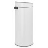 Koš na dotik TOUCH BIN NEW, 30 l, bel, Brabantia