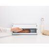 Posoda za kruh ROLL TOP, 44,5 cm, bela, Brabantia