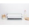 Posoda za kruh ROLL TOP, 44,5 cm, bela, Brabantia