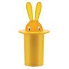 Držalo za zobotrebce MAGIC BUNNY, rumeno, Alessi