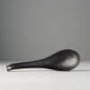 Japonska žlica BLACK MATT, 17,5 cm, črna, MIJ