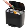 Koš za smeti s pedalom BO, 36 l, črna mat, Brabantia