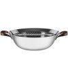 Vok EDO, 34 cm, 5,8 l, nerjaveče jeklo, Alessi