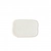 Krožnik za suši in sašimi SHELL WHITE WEAK, 16 x 11 cm, MIJ