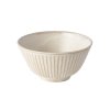 Servirna skleda RIDGED ALABASTER, 12 cm, 220 ml, MIJ