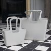 Nakupovalna torba TASCHE XL, organsko naravna siva, Koziol