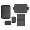 Škatla za kosilo MAKE & TAKE BENTO, 2 l, temno siva, Brabantia