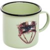 Lonček TOILETPAPER EYE, 10 cm, zelena, emajl, Seletti