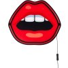 LED stenska dekoracija JOB-BLOW MOUTH, 47 cm, Seletti