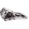 Figurica WUNDERKAMMER CROW UP, 10,5 cm, srebrna, aluminij, Seletti