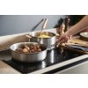 Ponev za sauté ALCHIMY LOQY, 28 cm, srebrna, iz nerjavečega jekla, de Buyer