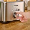 Toaster AT 2620, 26 cm, srebrna, Severin