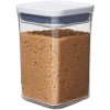 Kuhinjska posoda za shranjevanje POP GOOD GRIPS, 1,0 l, majhna kvadratna, plastična, OXO