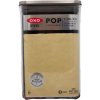 Kuhinjska posoda za shranjevanje POP STEEL, 4,2 l, velika kvadratna, plastika, OXO