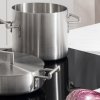 Nizka casserole kozica CONVIVIO, 24 cm, 2,7 l, iz nerjavečega jekla, Alessi