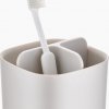Lonček za zobne ščetke EASYSTORE 70574, ecru, umetna masa, Joseph Joseph