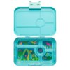 213208 obedovy box tapas xl 5 1 l tyrkysova dzungle plast yumbox