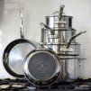 Set posode NANOBOND TITANIUM, set 6 kosov, nerjaveče jeklo, Hestan