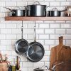 Set posode NANOBOND TITANIUM, set 6 kosov, nerjaveče jeklo, Hestan