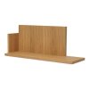 216923 3 police stagger 40 x 15 cm hneda drevo ferm living