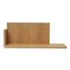 216923 police stagger 40 x 15 cm hneda drevo ferm living