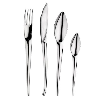 221003 sada priboru snake sada 24 ks stribrna pintinox