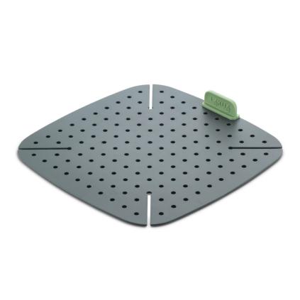 221816 podlozka do horkovzdusne fritezy 22 x 22 cm seda silikon lekue