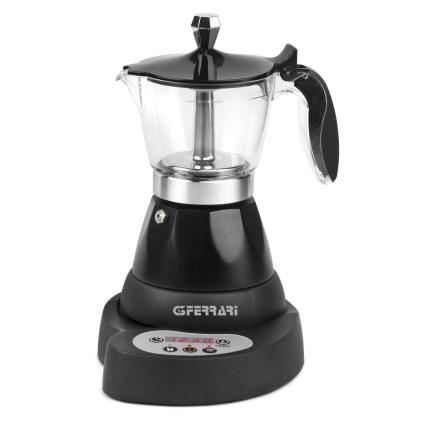 222870 elektricky moka kavovar risveglio espresso cerna g3ferrari