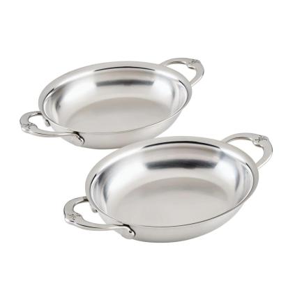 225576 pekac provisions 17 x 14 cm sada 2 ks stribrna nerezova ocel hestan