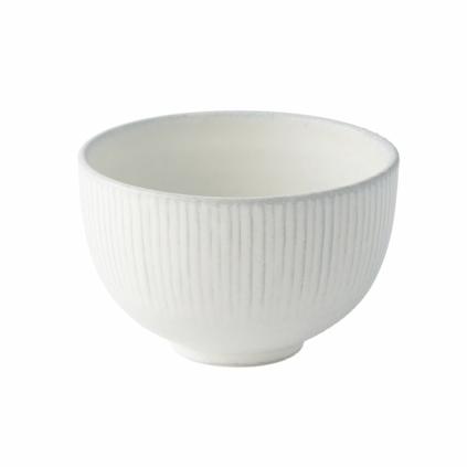 225546 jidelni miska snow leaf 10 cm 200 ml bila keramika mij