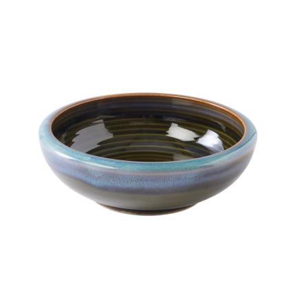 225561 jidelni misa blue green 17 cm 500 ml modra keramika mij