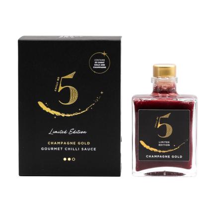 225723 chilli omacka champagne gold 100 ml limitovana edice chilli no5