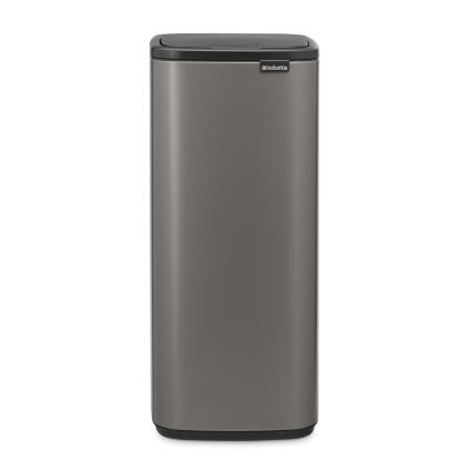 225867 dotykovy odpadkovy kos bo 30 l platinova ocel brabantia