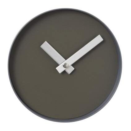 Nástenné hodiny RIM S 20 cm, khaki, Blomus