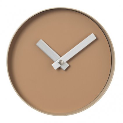 Nástenné hodiny RIM 20 cm, hnedý, Blomus