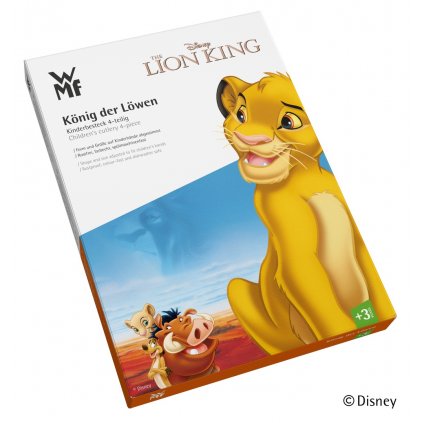 Detská sada príborov LION KING DISNEY , 4 ks, WMF