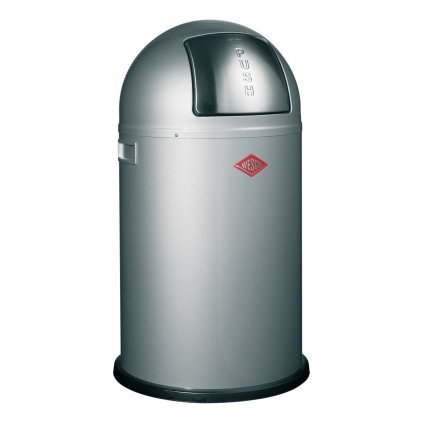 Odpadkový kôš Pushboy Junior 22 l strieborný Wesco